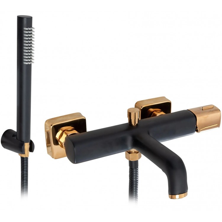 Смеситель для ванны REA SALTO BLACK GOLD Смеситель для ванны REA SALTO BLACK GOLD